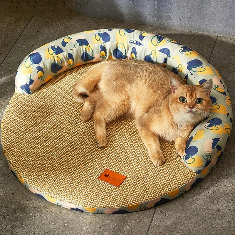 cooling summer pet dog bed, view 4 - MRSLM