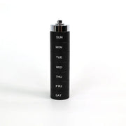 portable 7 grids aluminum pill box, view 4 - MRSLM