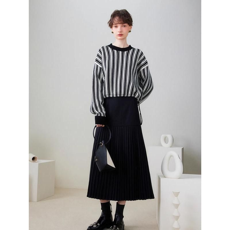 striped wool-blend pullover, view 6 - MRSLM
