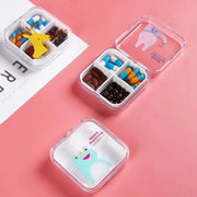 cartoon mini travel pill box - MRSLM