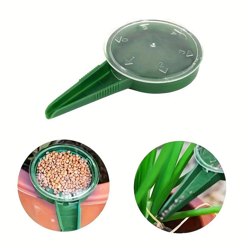 Garden multifunction seeding dispenser tool, view 2 - MRSLM