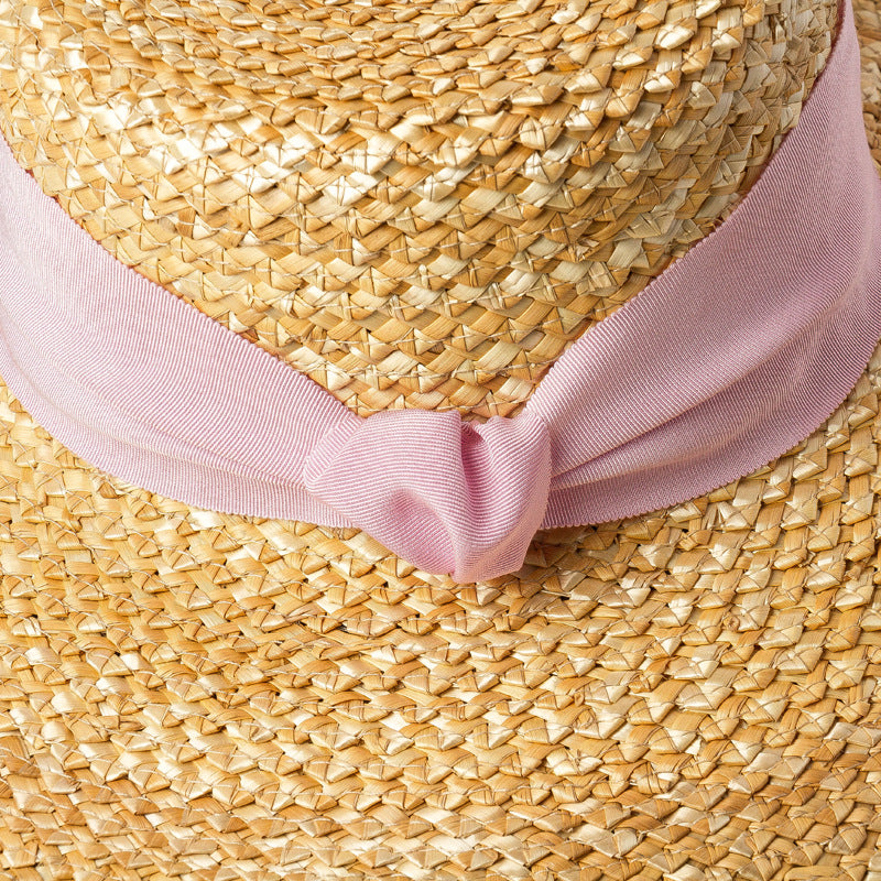 braided straw hat, view 2 - MRSLM