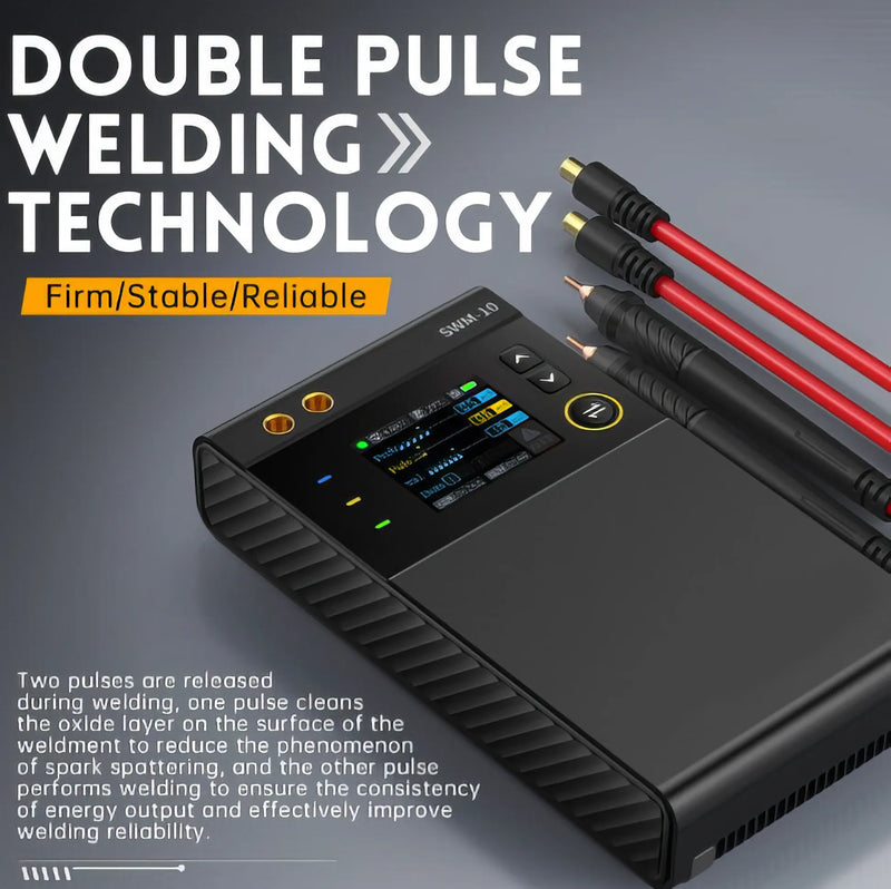 portable battery spot welder, view 3 - MRSLM