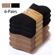 super thick winter wool socks, view 3 - MRSLM