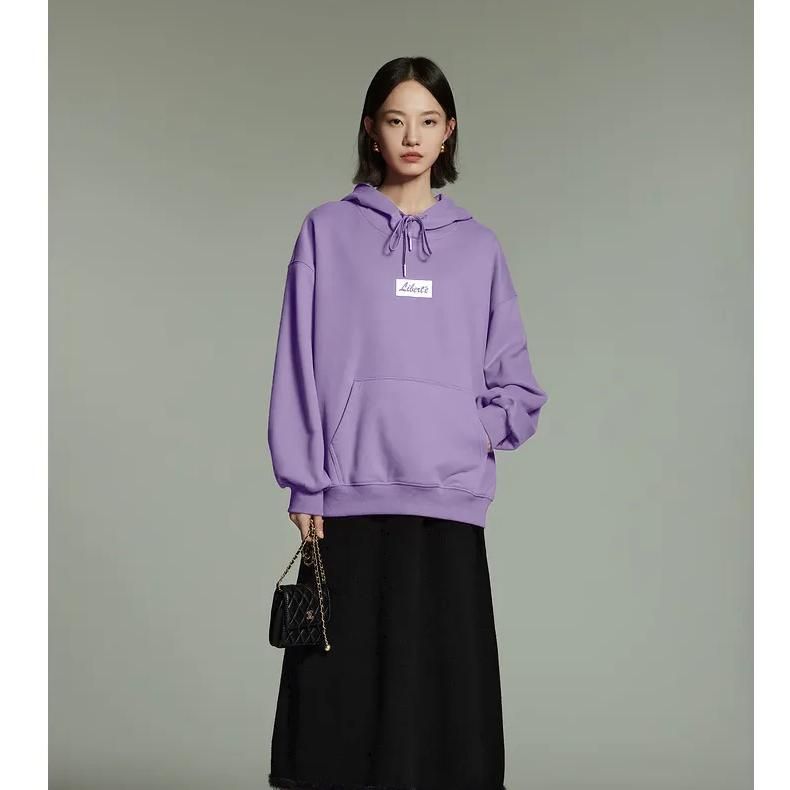 winter plush hoodie for women, view 4 - MRSLM