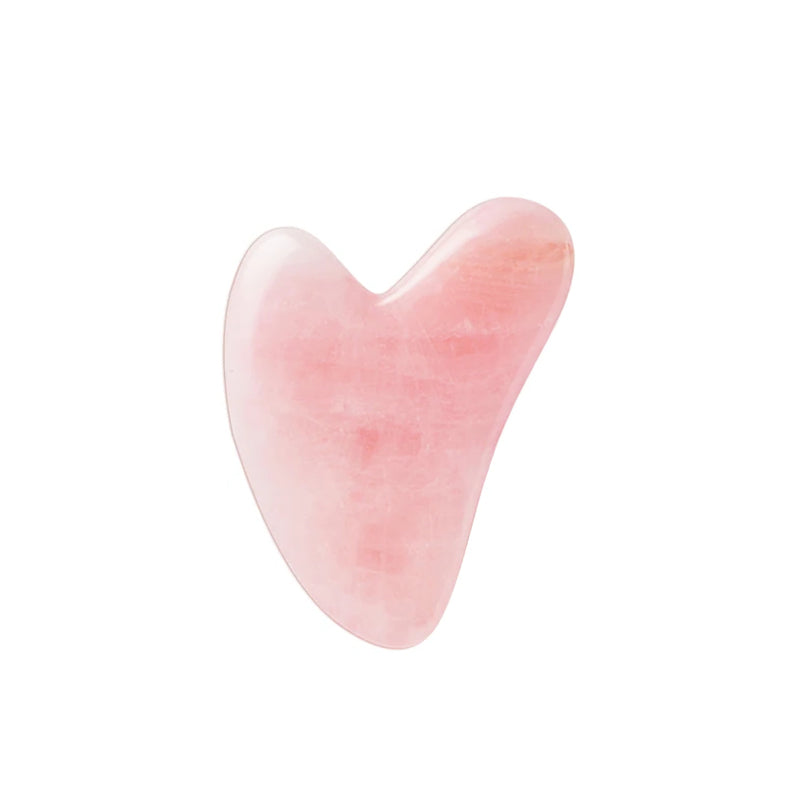 Rose quartz gua sha scraper - MRSLM