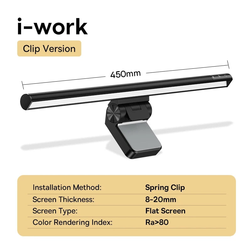 usb screen hanging desk lamp, view 4 - MRSLM