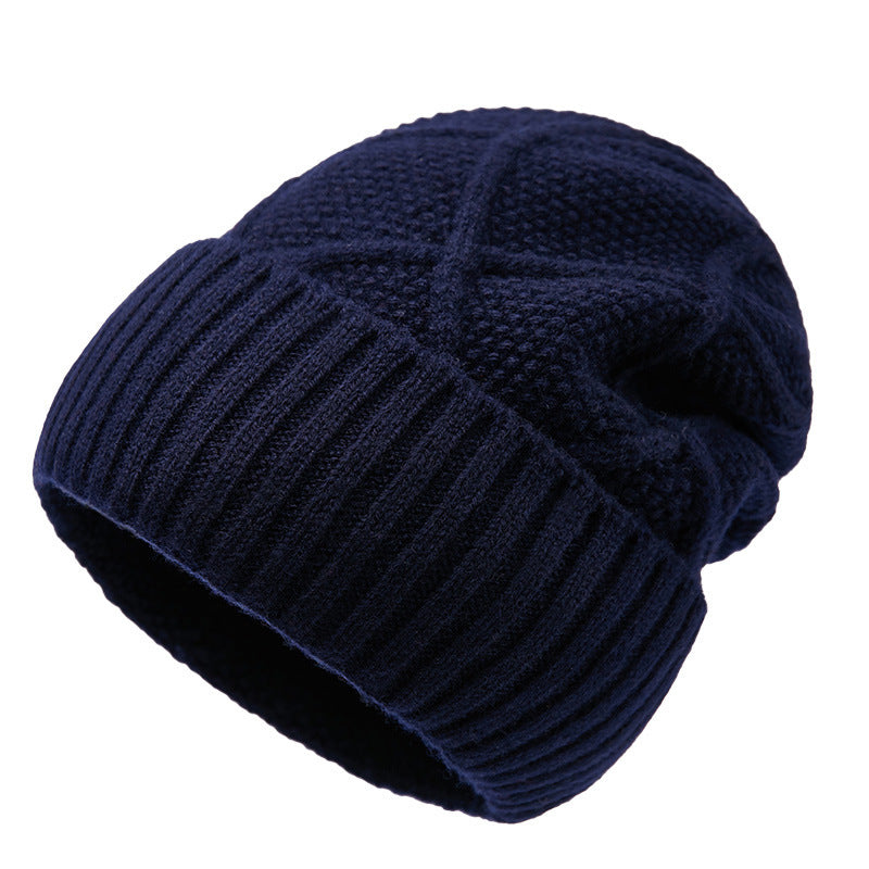 warm knitted wool hat, view 2 - MRSLM