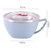 colorful stainless steel bowl with handle, view 10 - MRSLM
