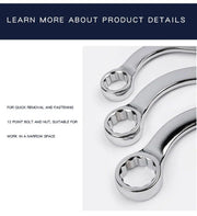 S-type double-ended spanner set, view 4 - MRSLM