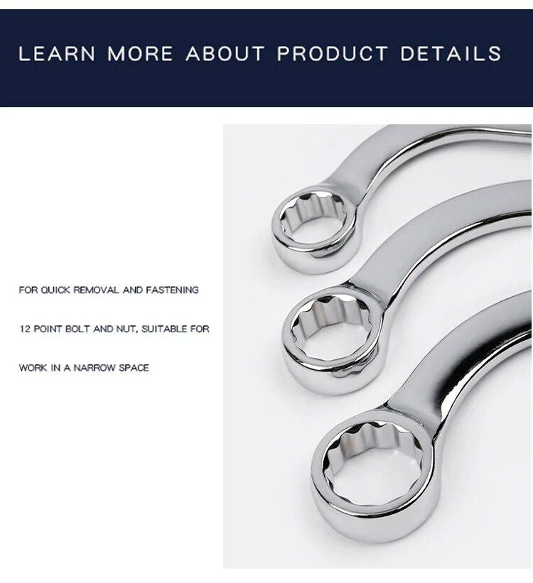 S-type double-ended spanner set, view 4 - MRSLM