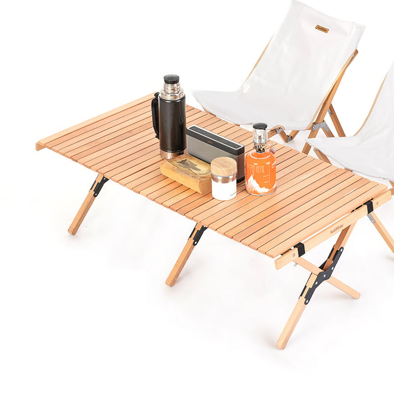 outdoor folding egg roll table, view 4 - MRSLM