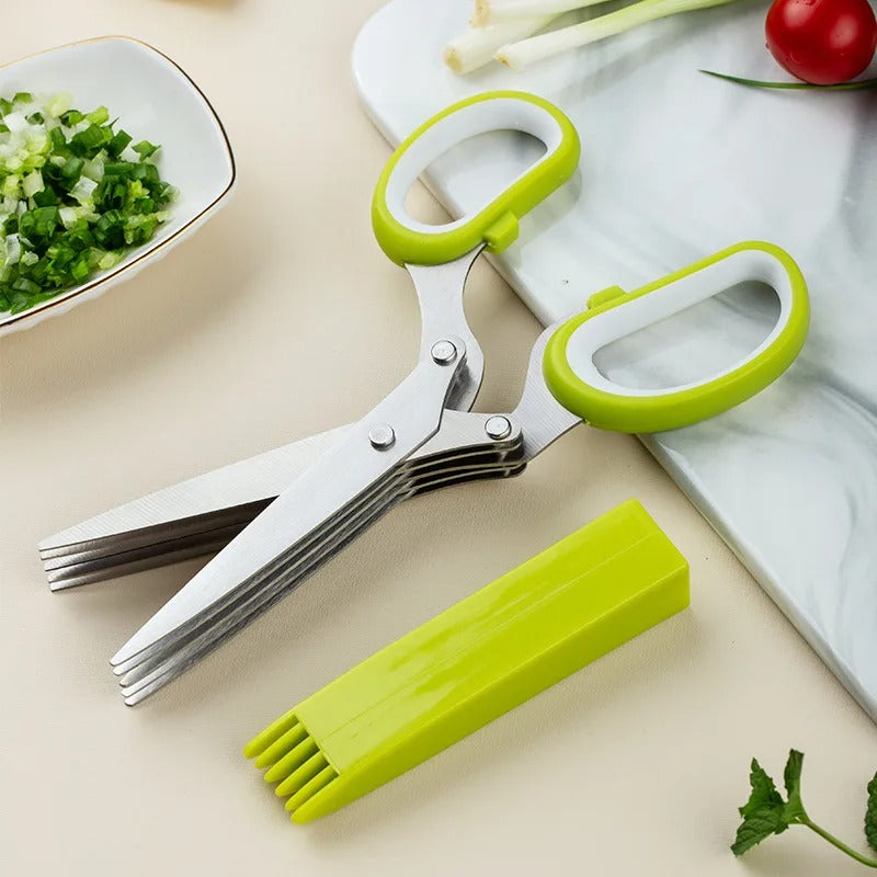 5-blade herb scissors - MRSLM