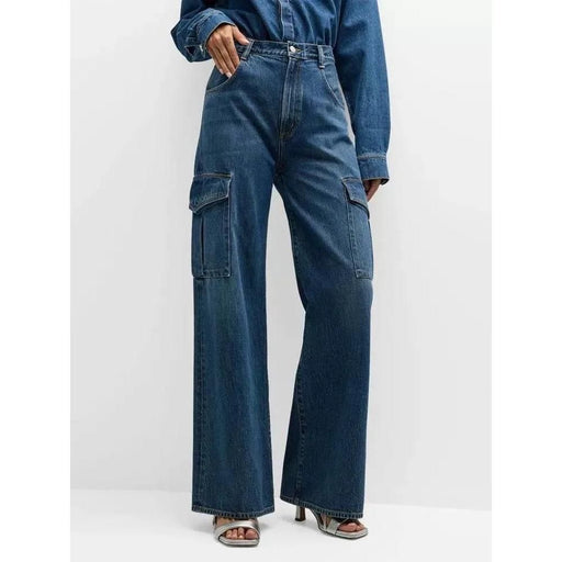 high-waist straight jeans, view 2 - MRSLM
