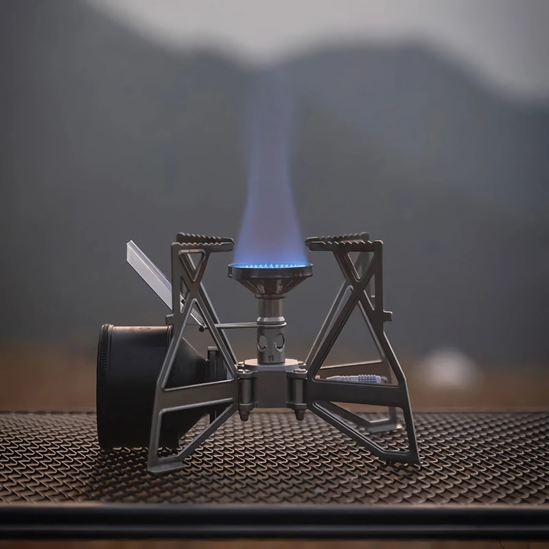 Windproof folding gas stove, view 3 - MRSLM