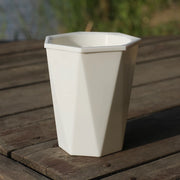 self watering resin flower pot, view 4 - MRSLM