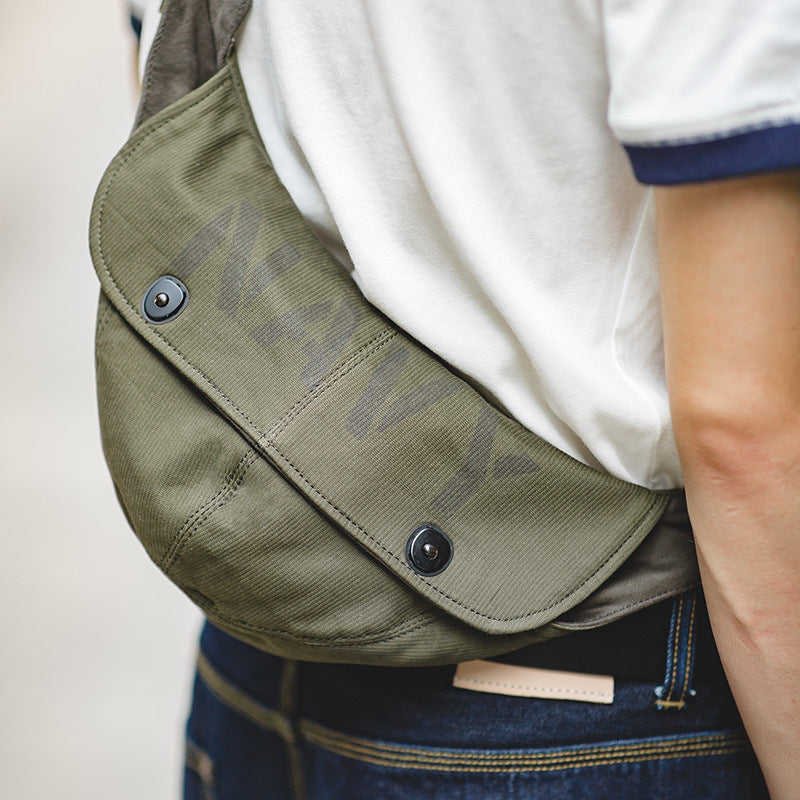 Tooling American Retro Army Green Canvas