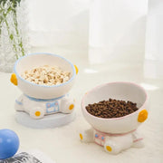 astronaut ceramic pet bowl - MRSLM