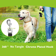 strong retractable dog leash, view 4 - MRSLM