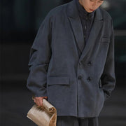 Men's oversized double breasted blazer - MRSLM