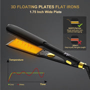 ceramic hair straightener, view 3 - MRSLM
