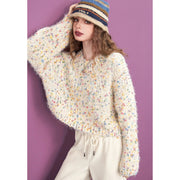colorful dots loose knitwear for women, view 7 - MRSLM