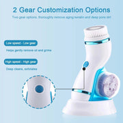 4-in-1 electric face cleanser and roller massager, view 6 - MRSLM