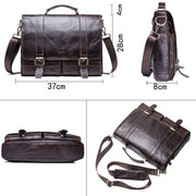 large men's business briefcase, view 2 - MRSLM