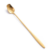 stainless steel rose spoon, view 3 - MRSLM