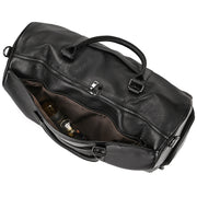 men's genuine leather gym bag, view 16 - MRSLM