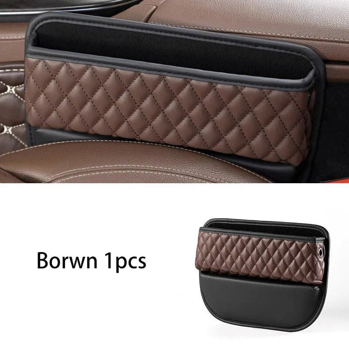 Universal Car Seat Gap Organizer – Storage Pocket Box for Vehicle Side Seats