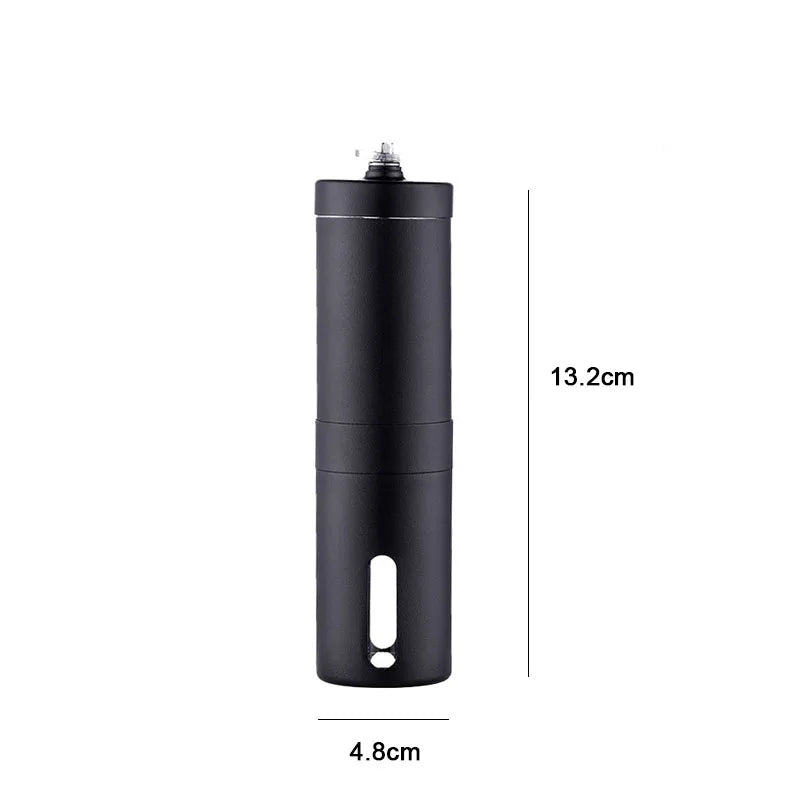 handheld manual ceramic coffee grinder, view 3 - MRSLM
