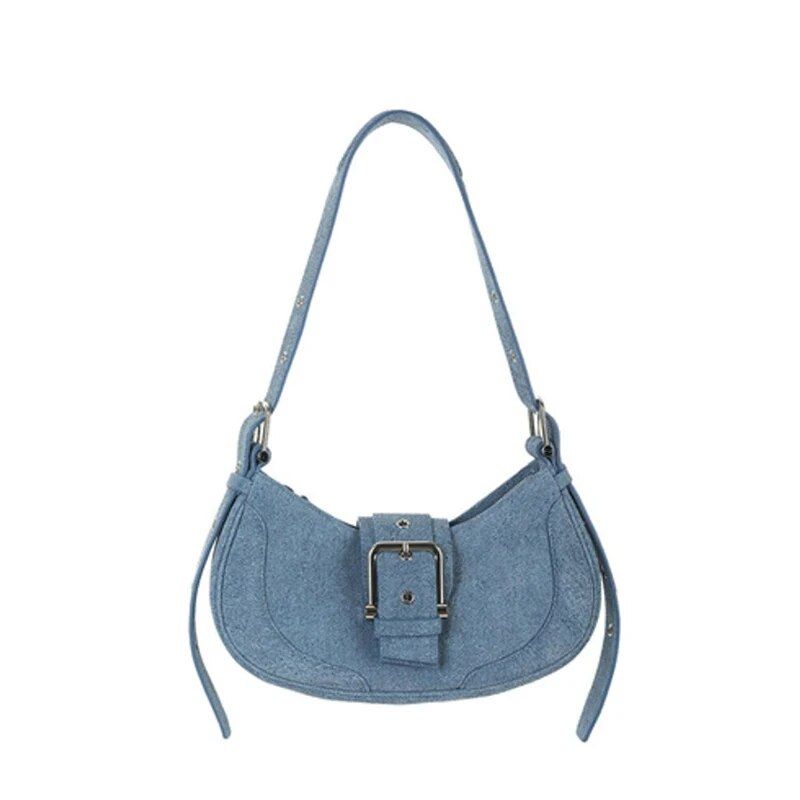 half moon shoulder hobo bag, view 4 - MRSLM