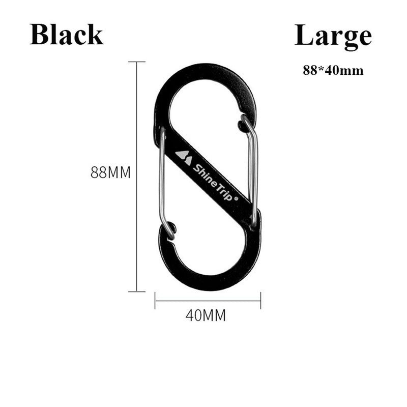 s-type aluminum carabiner, view 6 - MRSLM