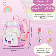 sheep toddler backpack, view 5 - MRSLM