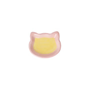 hand-painted ceramic cat food bowl, view 22 - MRSLM