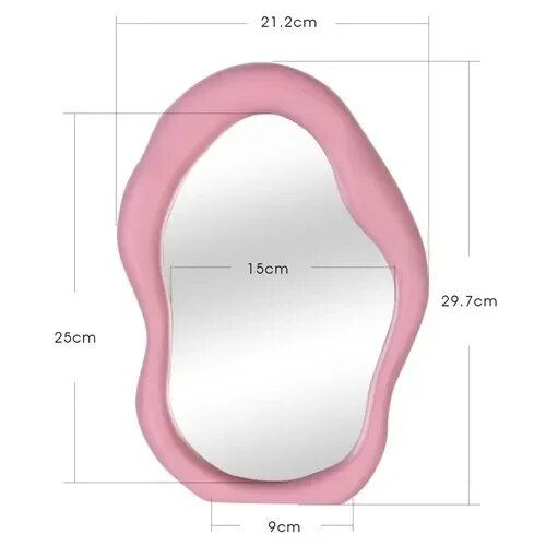 curved glass mirror, view 2 - MRSLM