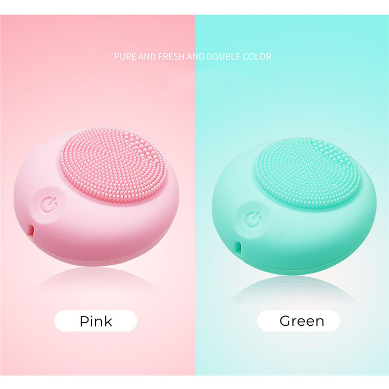 USB facial cleansing brush, view 4 - MRSLM
