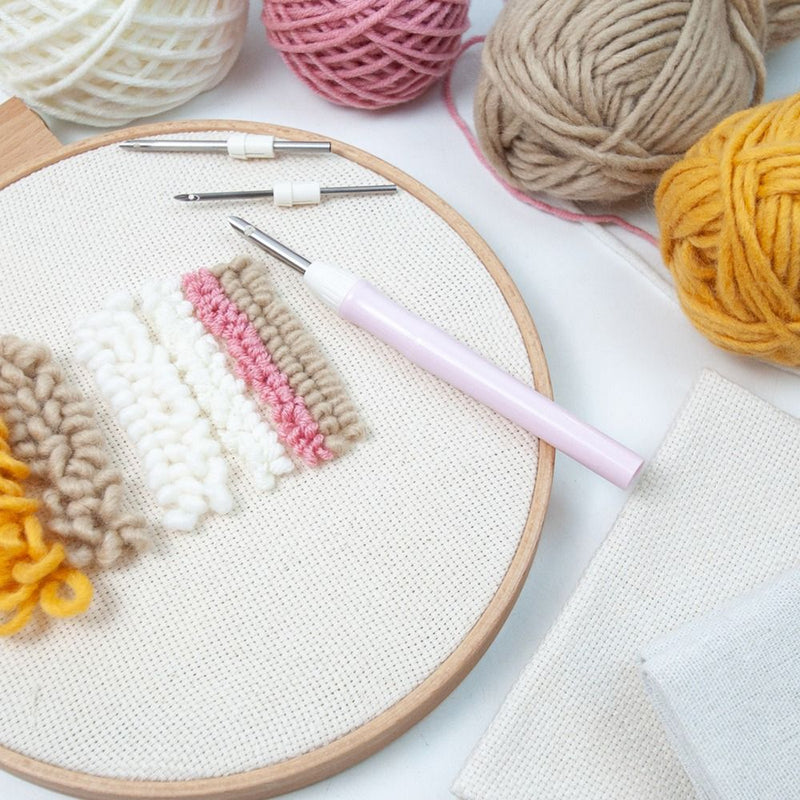 embroidery punch needle kit, view 6 - MRSLM