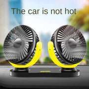 12/24V dual-head car fan, view 7 - MRSLM