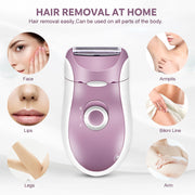 USB rechargeable female epilator, view 5 - MRSLM