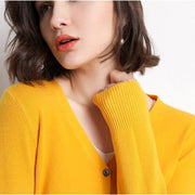 v-neck cardigan, view 10 - MRSLM