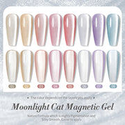 moonlight cat magnetic gel nail polish, view 12 - MRSLM