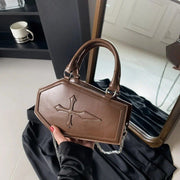 Y2K gothic coffin handbag, view 3 - MRSLM