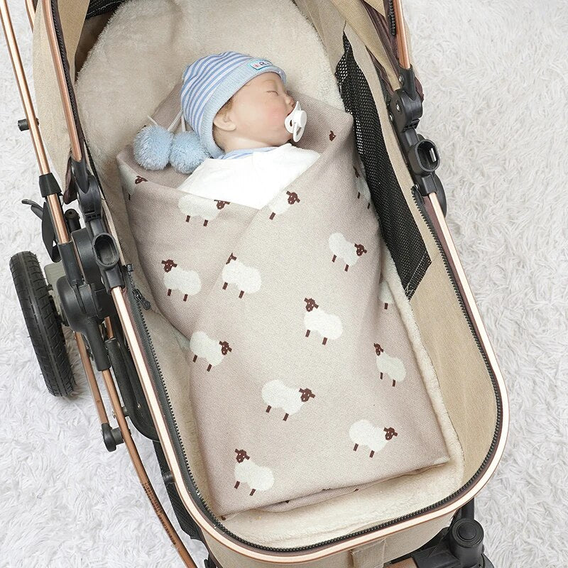cotton baby blanket, view 7 - MRSLM