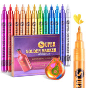 12 metallic paint pens - MRSLM