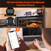 smart BBQ meat thermometer, view 5 - MRSLM
