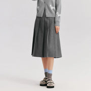 Women's pleated skirt, view 6 - MRSLM