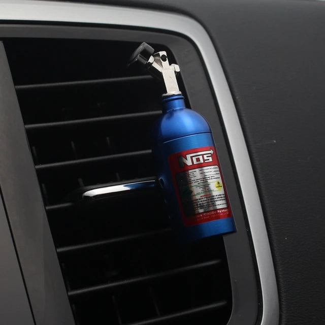 Blue Billet Aluminium Car Air Freshener