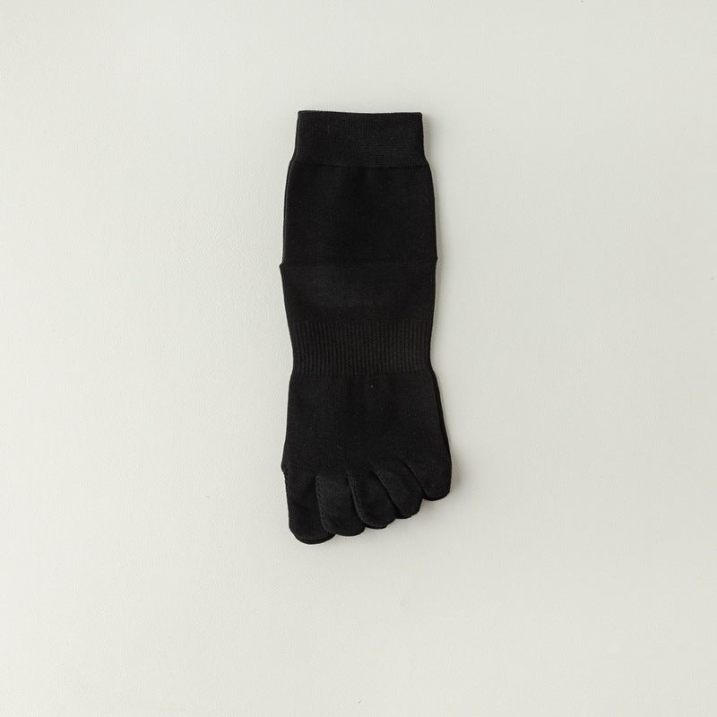 women's cotton toe socks, view 4 - MRSLM